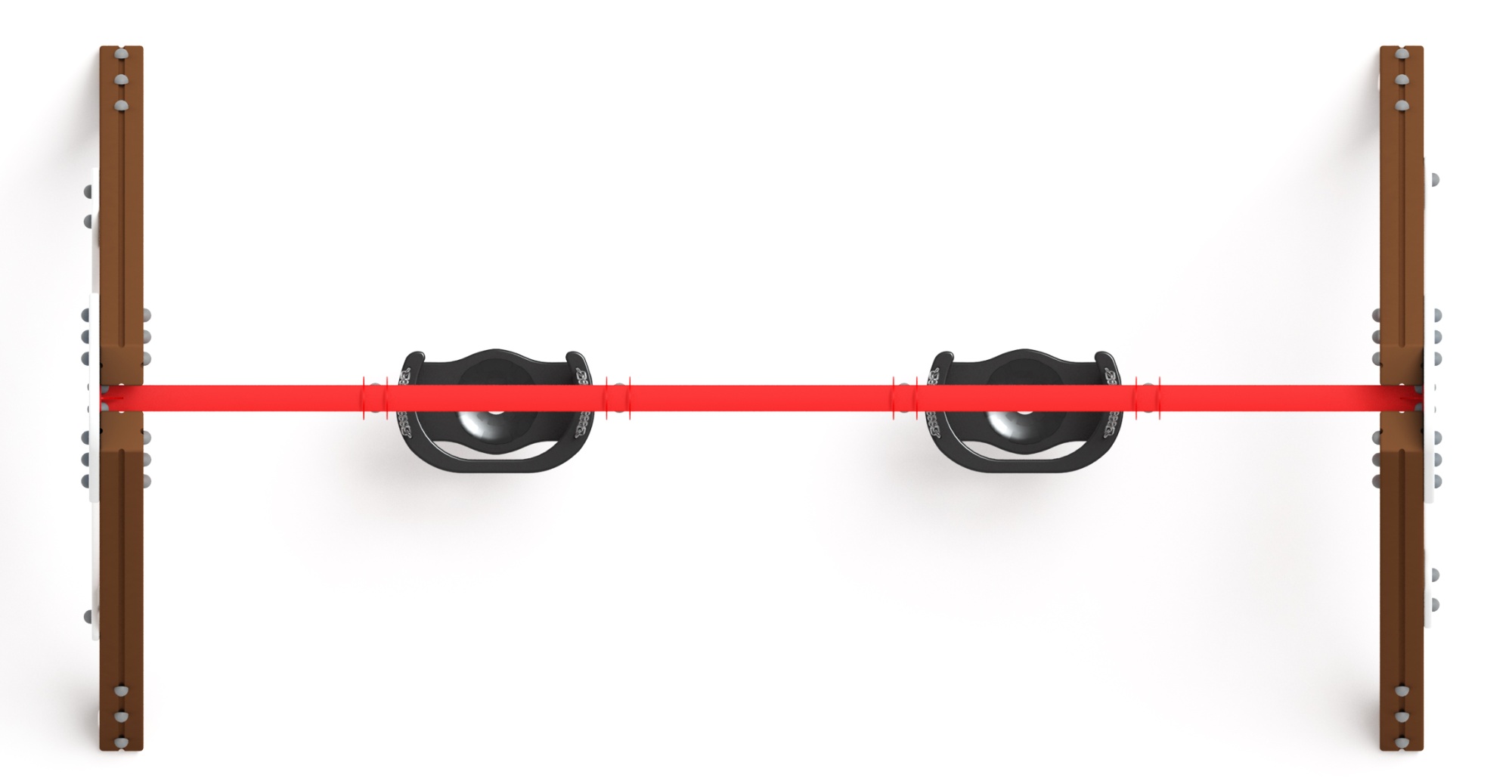 Качели двойные Д2 - ИО 12.Д.01.01.02-П - (Космопорт)