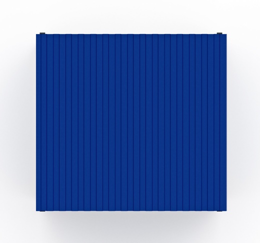 Навес контейнерной площадки для мусора (1 секция) МФ 55.02.03.1-03