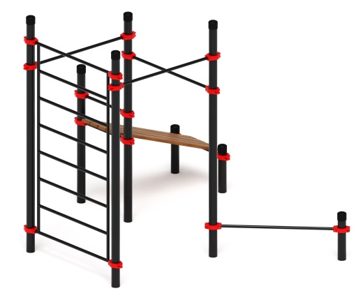 Воркаут 89 красный ВТ 11.17-01