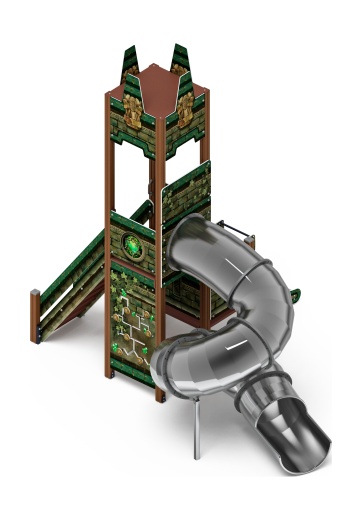 Буровая (Изумруд) труба винтовая Н 2000, горка 750, Н 2000, ДИК 2.28.02-02