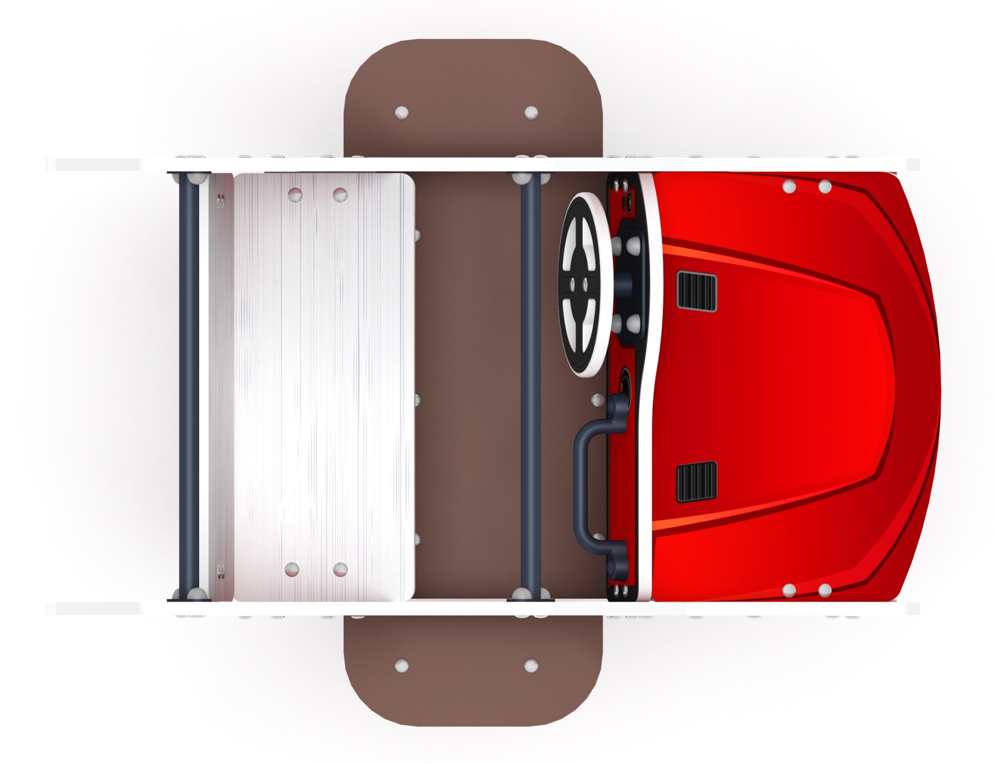 Машинка - Качалка на пружине двухместная машинка - ИО 23.03.01-03