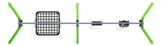 Качели М3 (зеленый) ИО 13.М.06.03.01.01-02