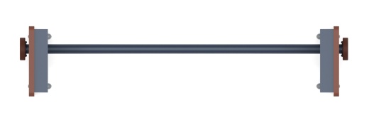 Барьер для прыжков в высоту регулируемый для собак  ПДС 009-01