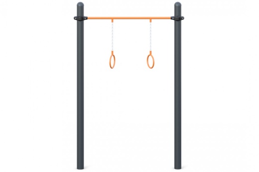 Турник с кольцами W-02-008