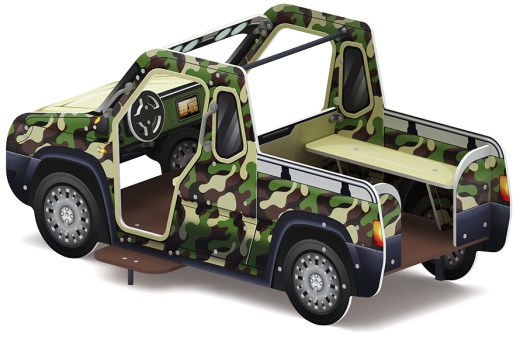 Джип пикап Сафари - Беседка машинка - МФ 10.03.10-10