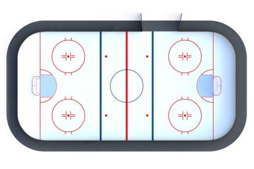 Хоккейная коробка R-3м. защитная сетка Н-1500мм по всему периметру ХОК-1.5