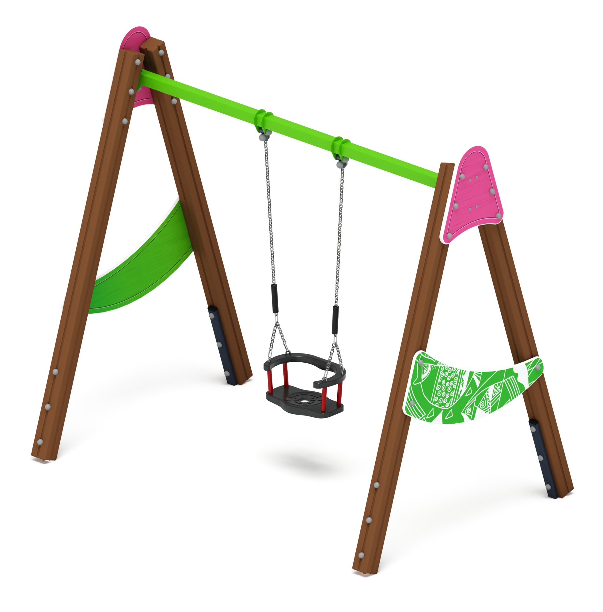 Качели Д1 - ИО 11.Д.01.03-П - (Лукоморье)