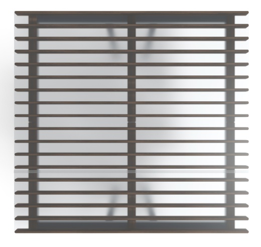 Пергола тент (прямая) - МФ 77.04.01 /с поликарбонатом/