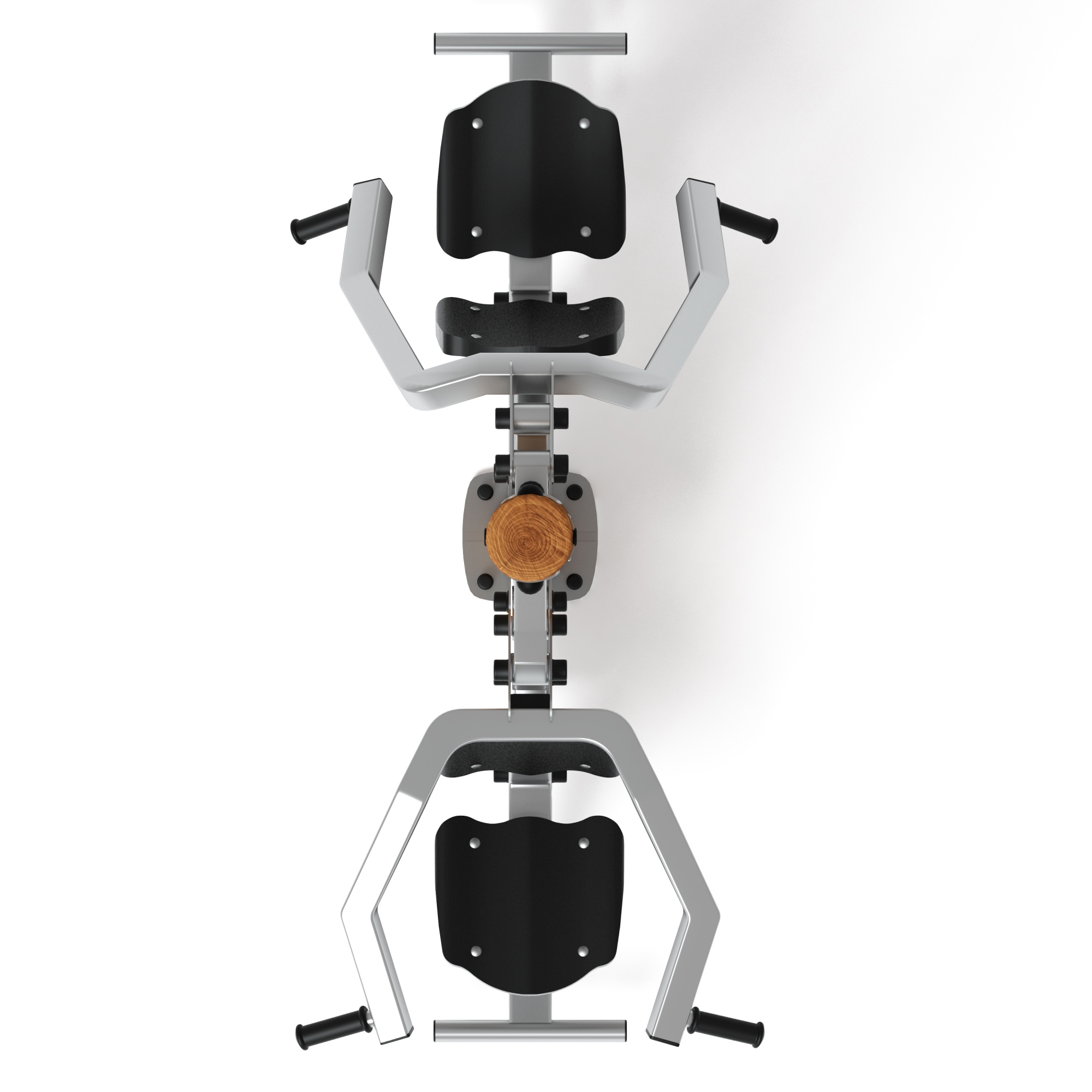 Тренажер тяга верхняя + жим от груди (лиственница темный) СТ 027-Л.И1.01