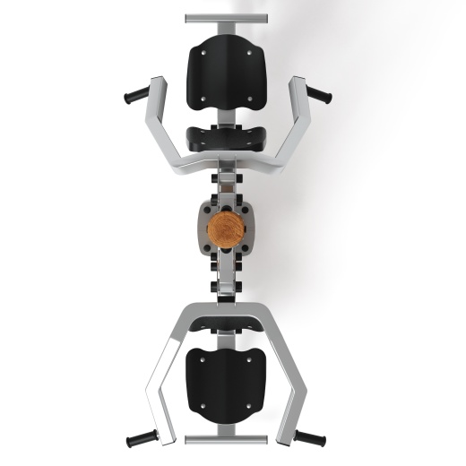 Тренажер тяга верхняя + жим от груди (лиственница темный) СТ 027-Л.И1.01