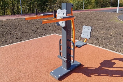 Тренажер двойной «Жим ногами - брусья» ТР-2.04