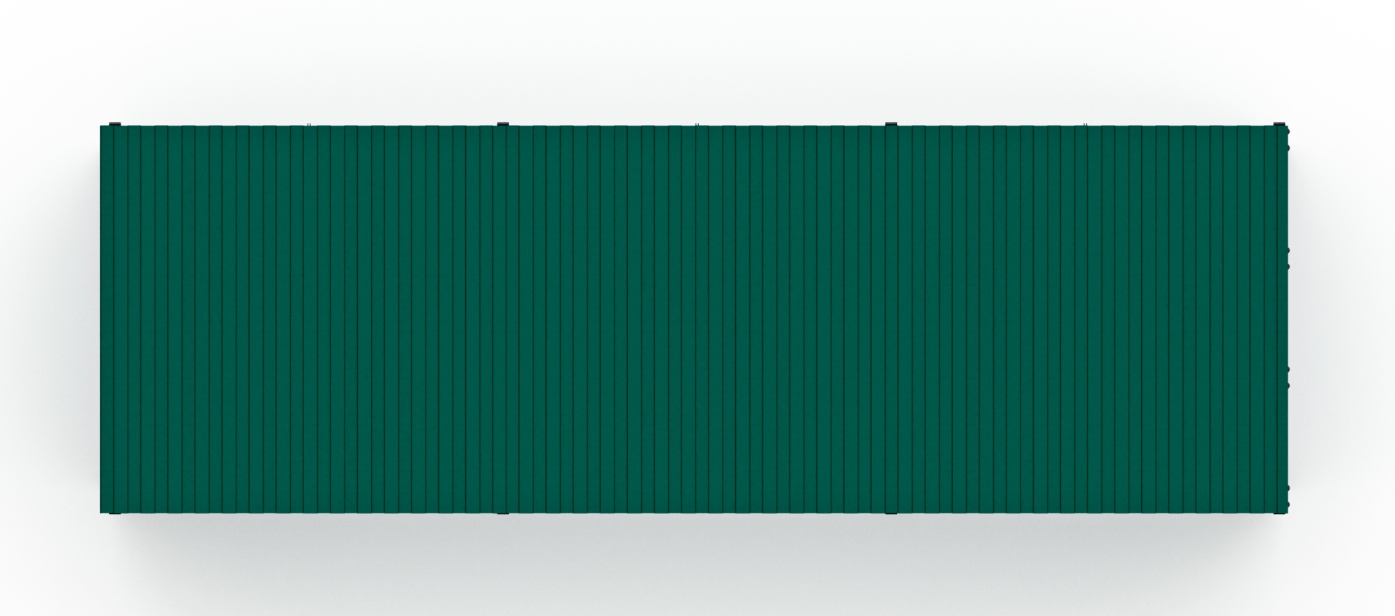 Навес контейнерной площадки для мусора (3 секции) МФ 55.02.02.3-01