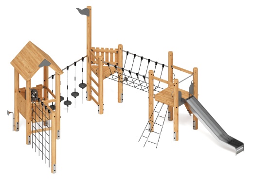 Игровой комплекс (лиственница) ДИК 2.24.02-Л