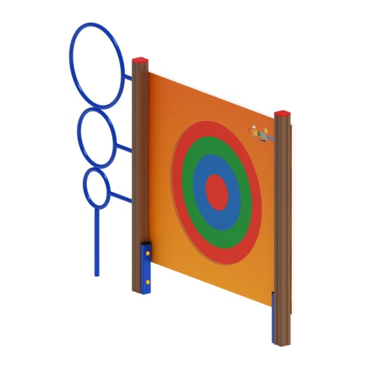 Стенка для метания со стойкой - СО 1.20.07