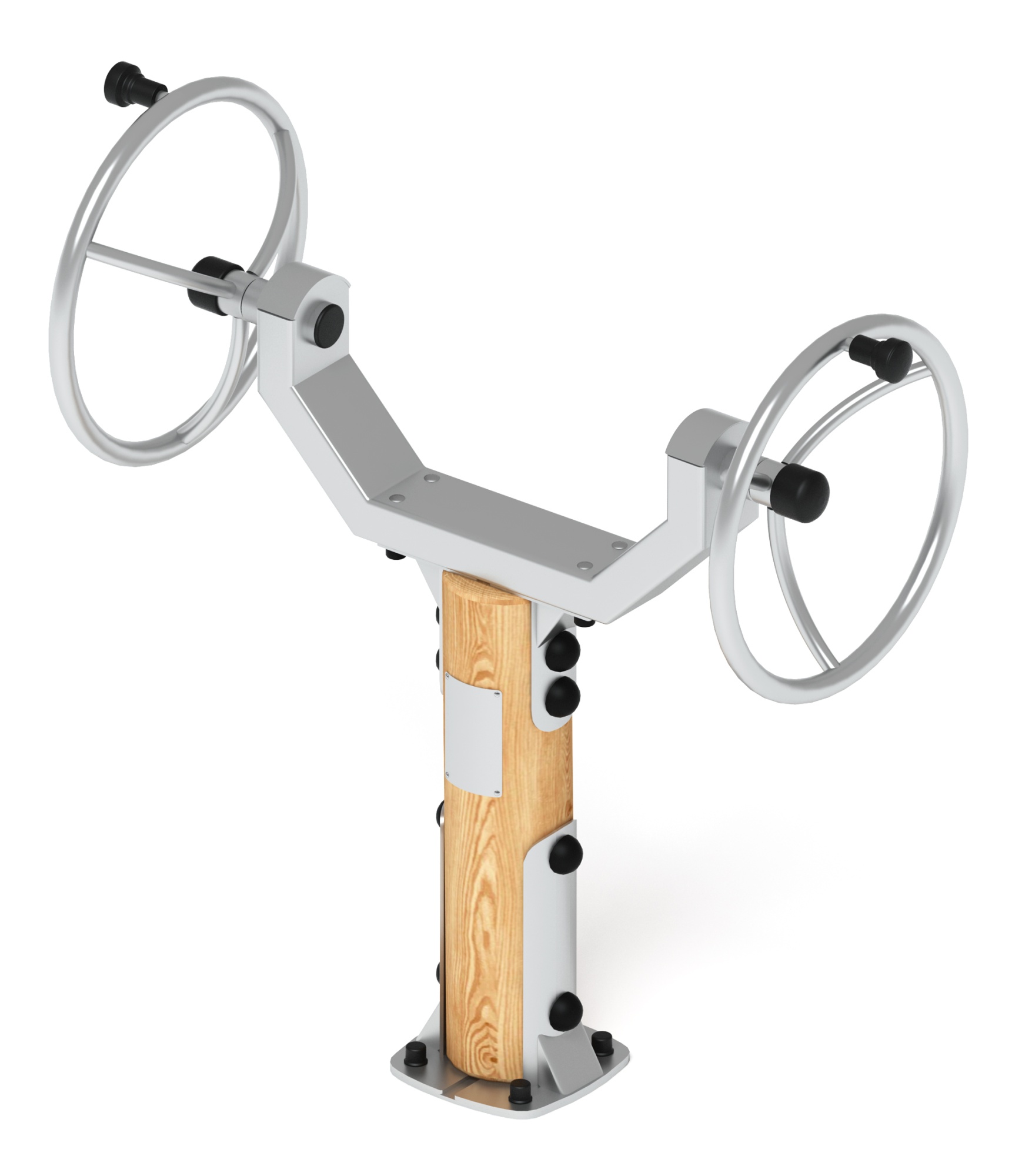 Тренажер рули (положение сидя) (лиственница) СТ 106-Л.И1