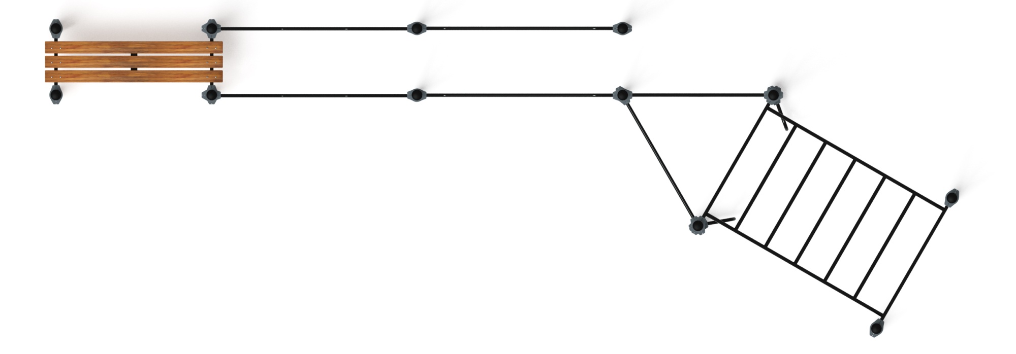 Воркаут ЛОВ 108 серый ВТ 102.21-03