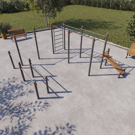 Спортивный комплекс для подготовки к сдаче норм ВФСК СВС-35-М