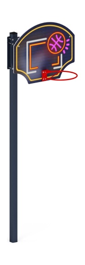 Стойка баскетбольная мини (неон) - СО 1.70.01-02