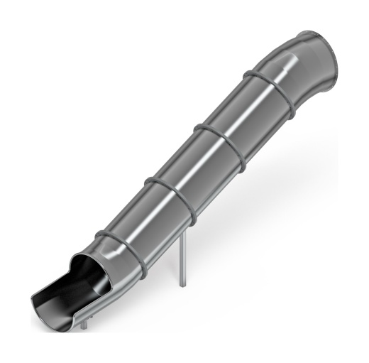 Горка тоннельная прямая 2000 нержавеющая сталь SNSР 2000.764