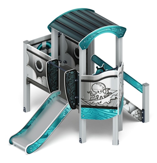 Катерок (Лагуна) - ДИК 1.03.3.01-12 - Игровой комплекс H=750