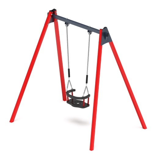 Качели М1 (красный) - ИО 11.М.01.03-01