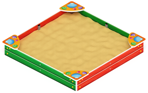 Песочница средняя (Ракушки) - ИО 5.01.02-01