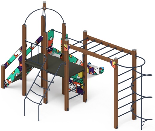 Навина (Геометрия) - ДИК 2.09.02-02 - Игровой комплекс H=1200