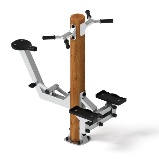 Тренажер степ+вело (лиственница темный) СТ 018-Л.И1.01