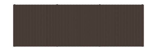 Навес контейнерной площадки для мусора (3 секции) МФ 55.02.03.3-02