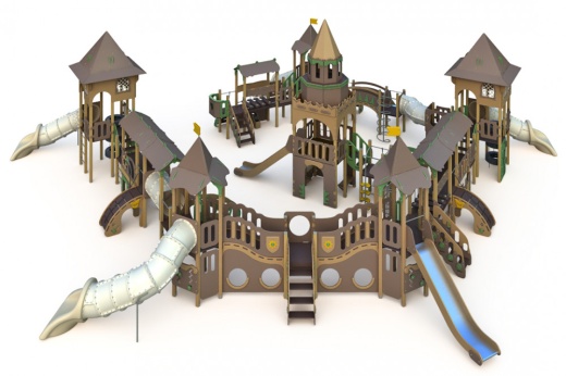 Игровой комплекс "Древнерусский Кремль" ИКС-1.83