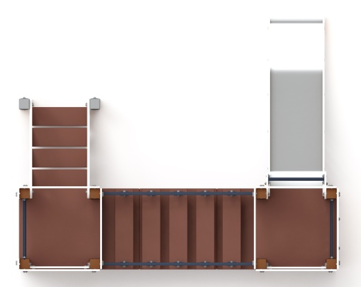 Королевство (Картонное) - ДИК 1.15.07-12 - Игровой комплекс H=900