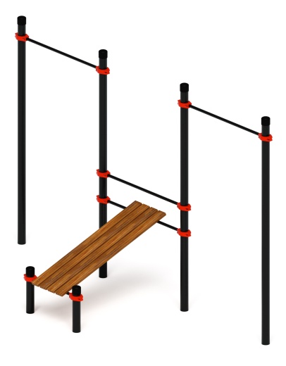 Воркаут 89 красный ВТ 11.14-01
