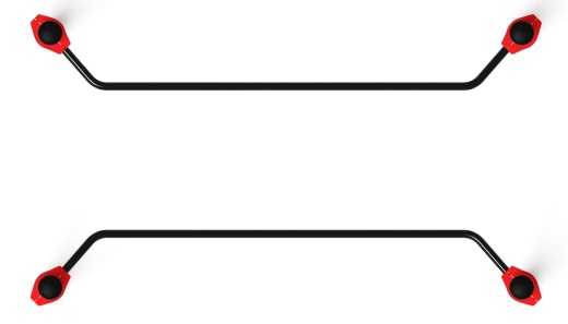 Воркаут ЛОВ 108 красный ВТ 102.01-01
