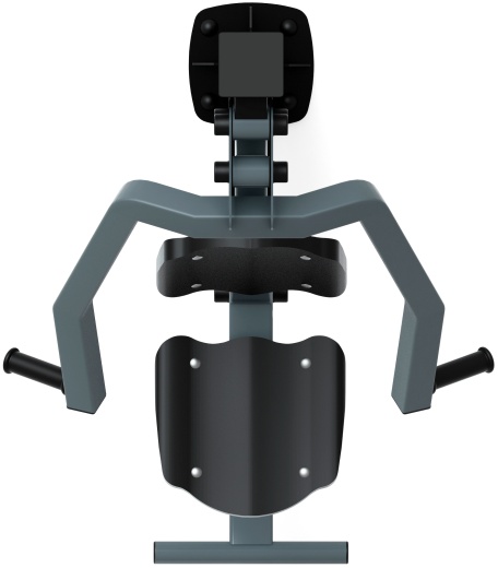 Жим от груди (серый) - Уличный тренажер - СТ 006-13