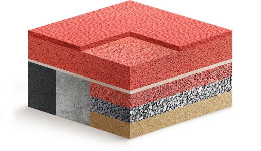 Покрытие из резиновой крошки Hard