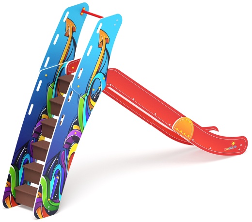 Горка большая - ИО 41.01.08-01 - (Граффити) H=1500