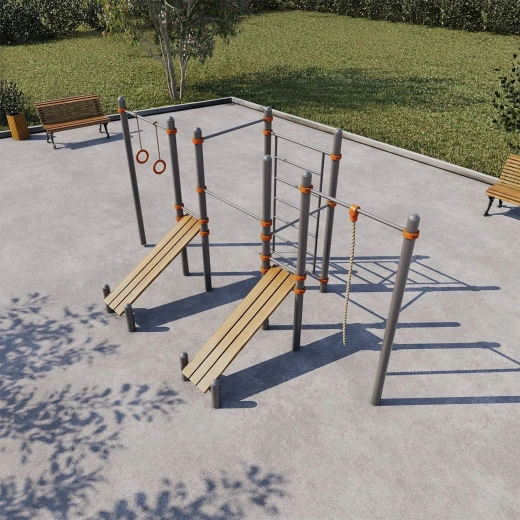 Спортивный комплекс для подготовки к сдаче норм ВФСК СВС-28-М