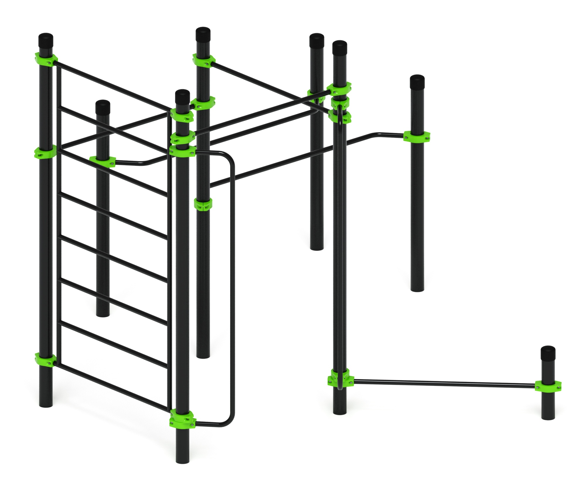 Воркаут ЛОВ 108 зеленый ВТ 102.15-02