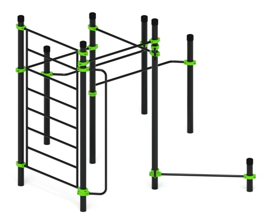 Воркаут ЛОВ 108 зеленый ВТ 102.15-02