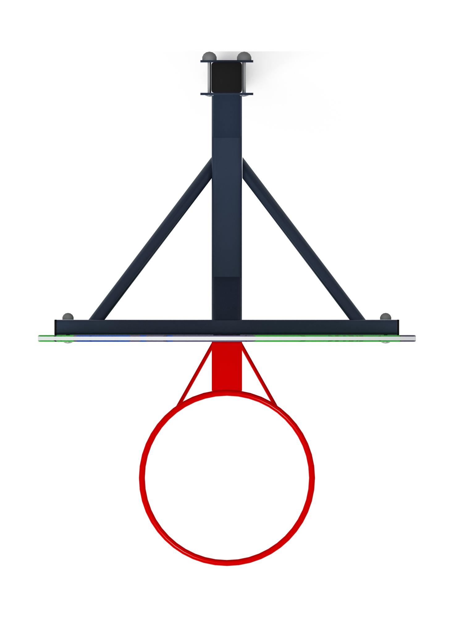 Стойка баскетбольная мини (граффити) - СО 1.70.01-03
