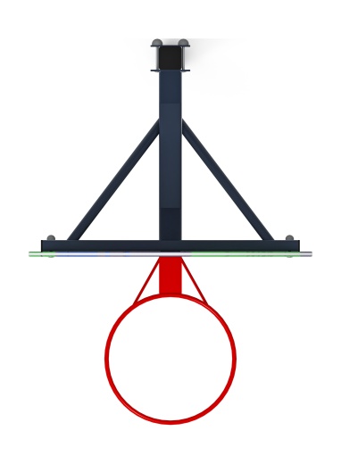 Стойка баскетбольная мини (граффити) - СО 1.70.01-03