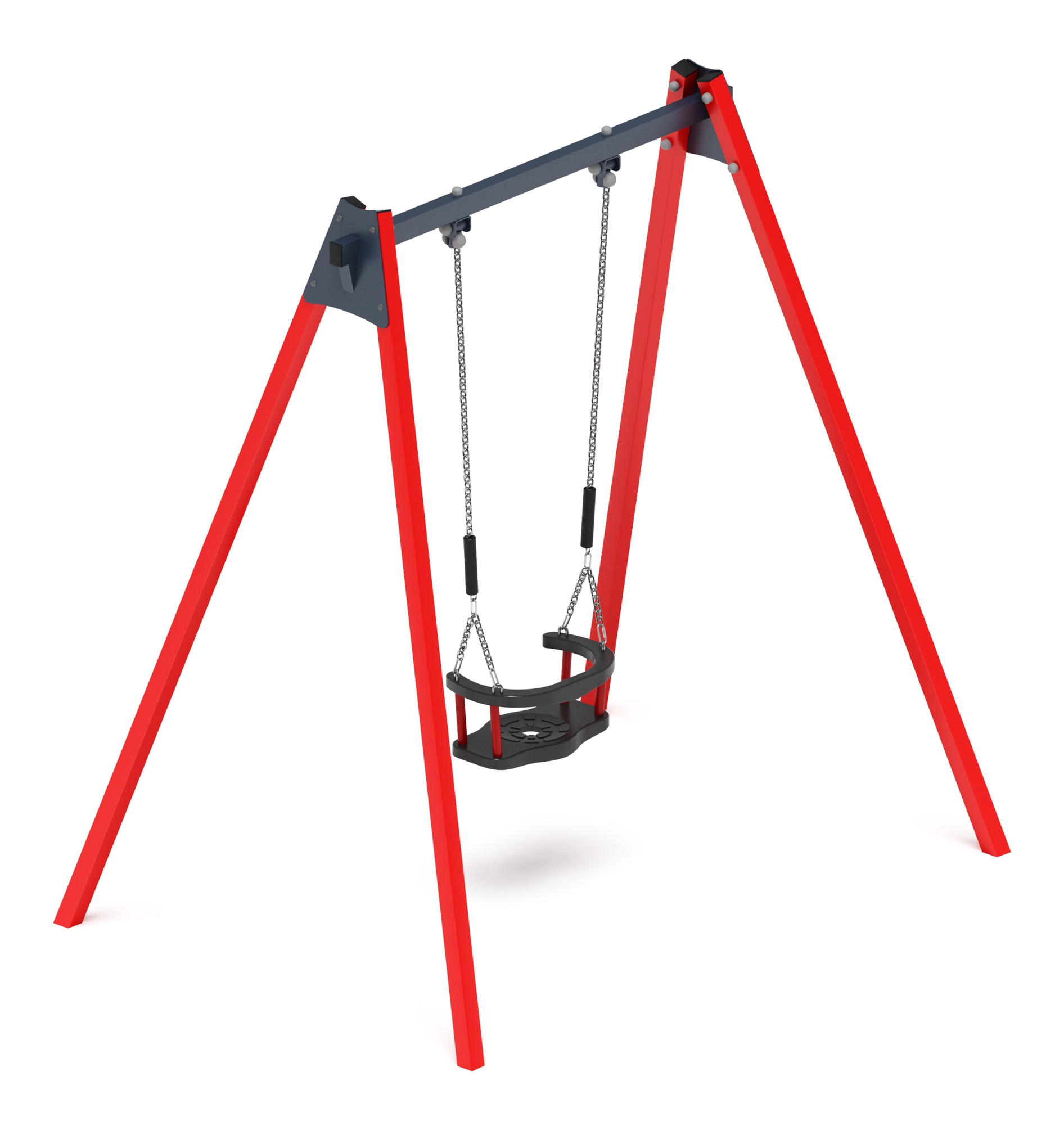 Качели М1 (красный) - ИО 11.М.01.03-01