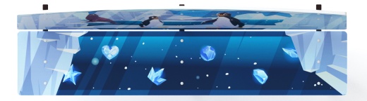 Скамейка детская Снежная королева - МФ 41.01.01-05.И1