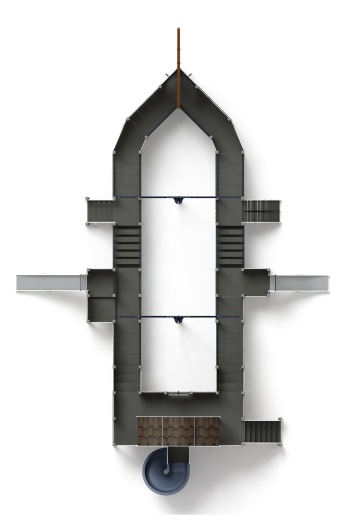 Флагман (Летучий Голландец) - ДИК 2.03.3.03-11 - Игровой комплекс - H=1200 H=1500 H=2000