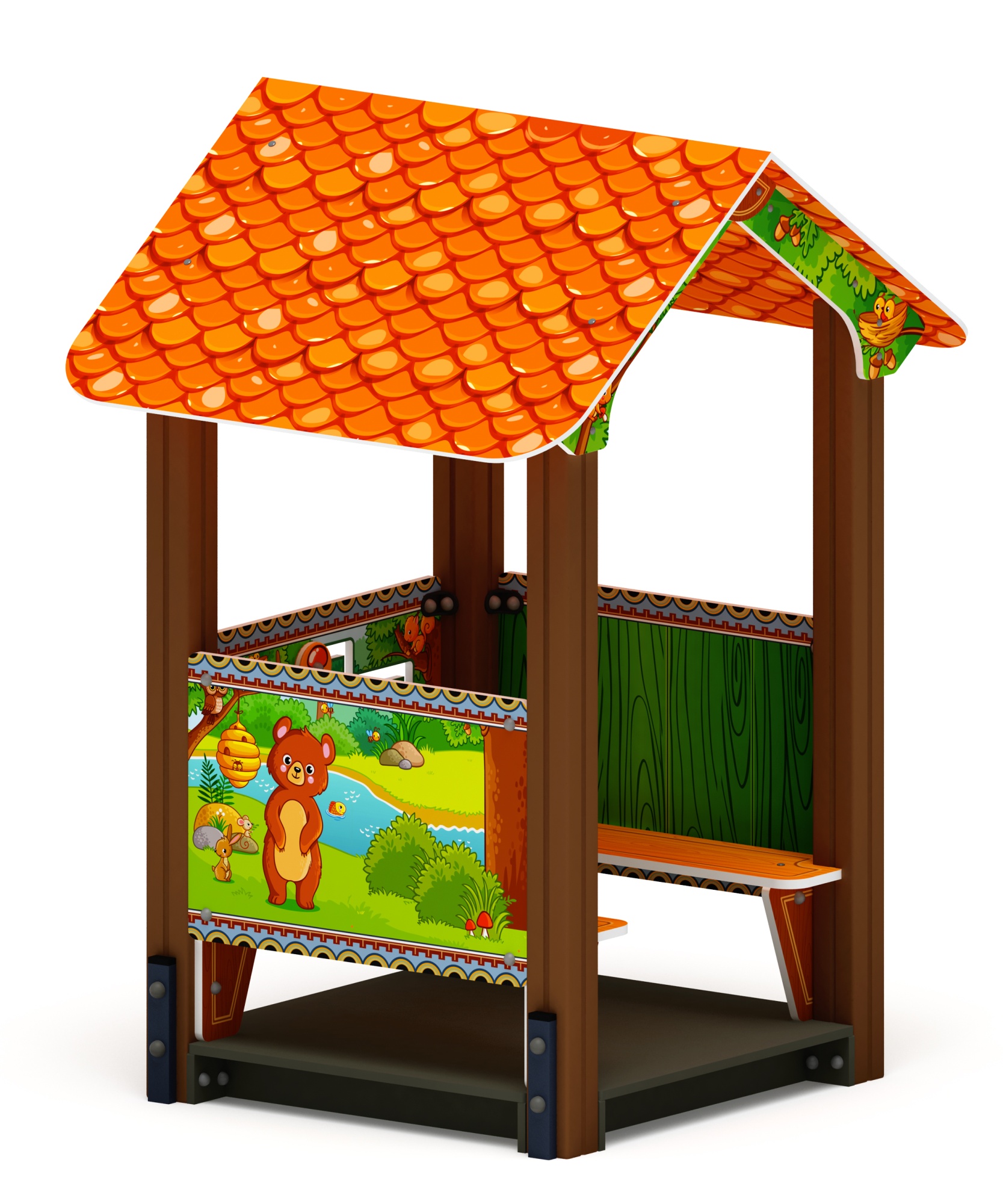 Домик малый 4 (Полянка) МФ 10.01.04-04