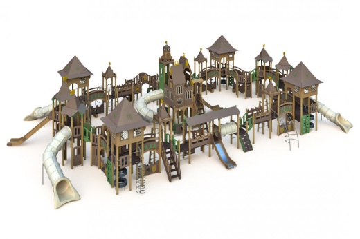 Игровой комплекс "Сказочный Город" ИКС-1.85