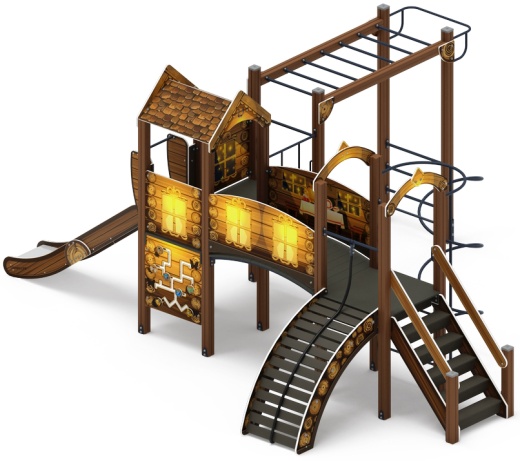 Рада (ЭКО) - ДИК 2.01.2.08-02 - Игровой комплекс H=1200