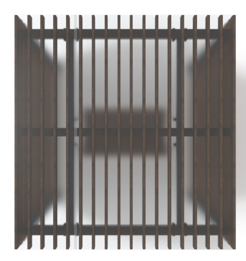 Пергола беседка с качелями - МФ 78.01.01 /с поликарбонатом/