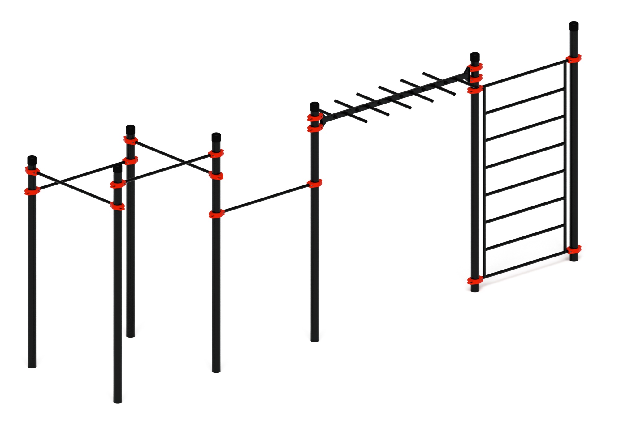 Воркаут 108 красный ВТ 12.22-01