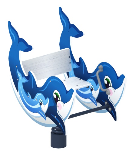 Дельфинчик - Качалка на пружине - ИО 22.17.02-И1